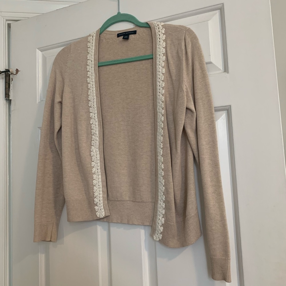 Banana Republic Open Cardigan Sweater